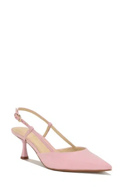 Nine West Rowen Slingback Pump In Pink