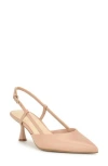Nine West Rowen Slingback Pump In Neutral