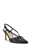 Nine West Ruze Pointed Toe Slingback In Black