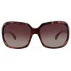 Nine West S05969rnp200 Brown Rectangular Ladies Sunglasses 10244864.lts Brn In Brown