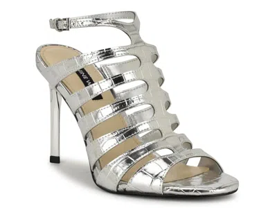 Nine West Saleen Sandal In Silver