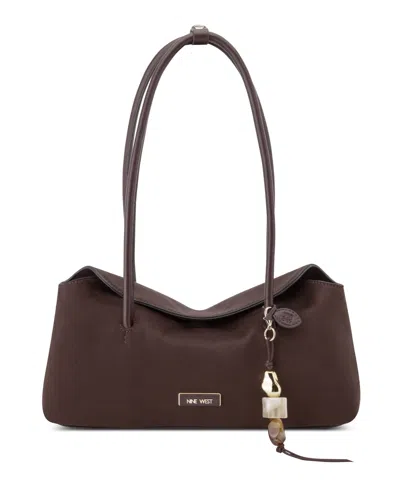 Nine West Samera Medium Shoulder Bag In Purple