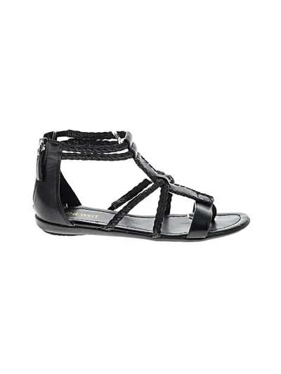 Pre-owned Nine West Sandals In Black