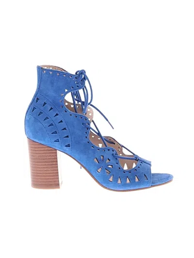 Pre-owned Nine West Sandals In Blue
