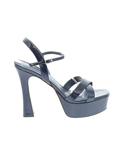 Pre-owned Nine West Sandals In Blue