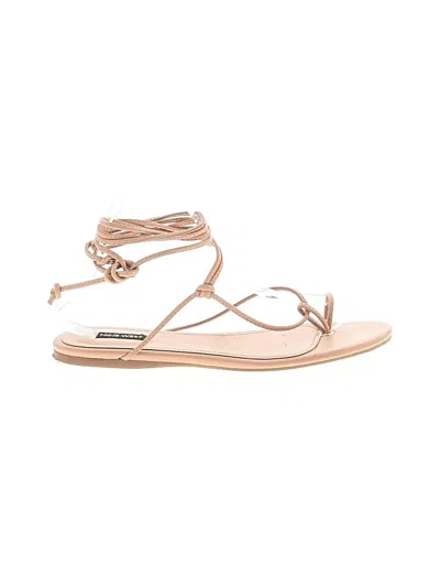 Pre-owned Nine West Sandals In Brown