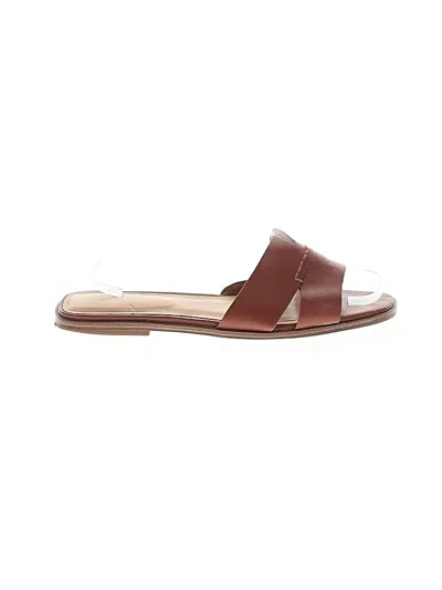 Pre-owned Nine West Sandals In Brown