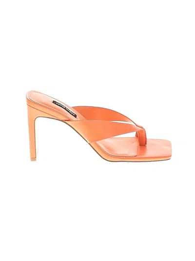 Pre-owned Nine West Sandals In Orange