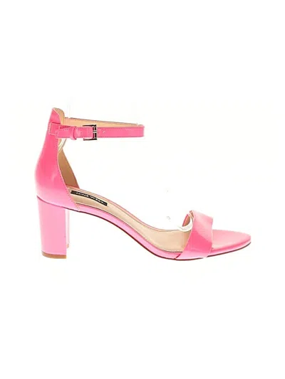 Pre-owned Nine West Sandals In Pink