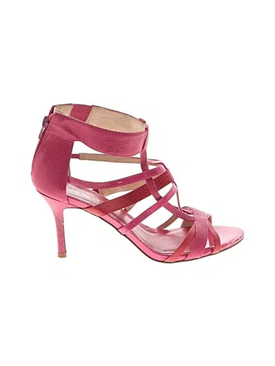 Pre-owned Nine West Sandals In Pink