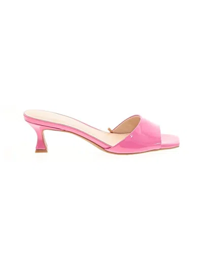 Pre-owned Nine West Sandals In Pink
