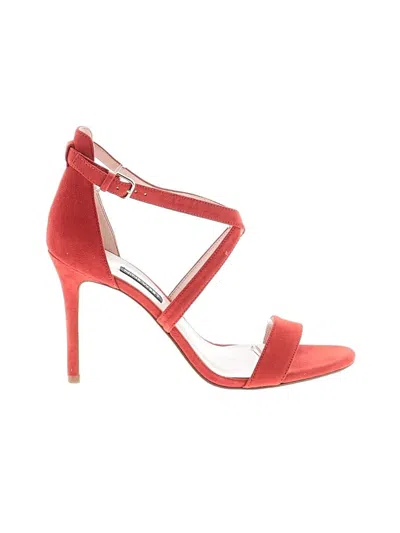 Pre-owned Nine West Sandals In Red