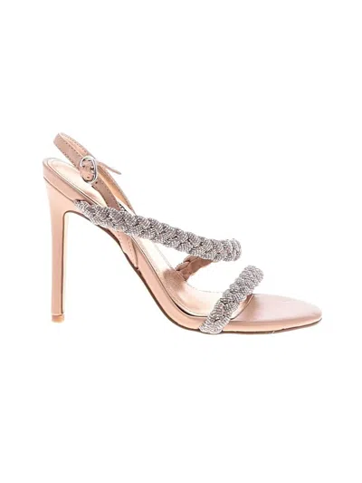 Pre-owned Nine West Sandals In Silver