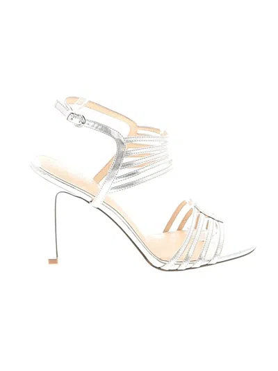 Pre-owned Nine West Sandals In Silver