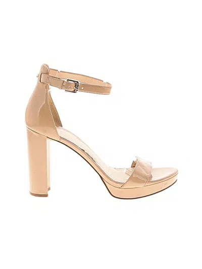Pre-owned Nine West Sandals In Tan