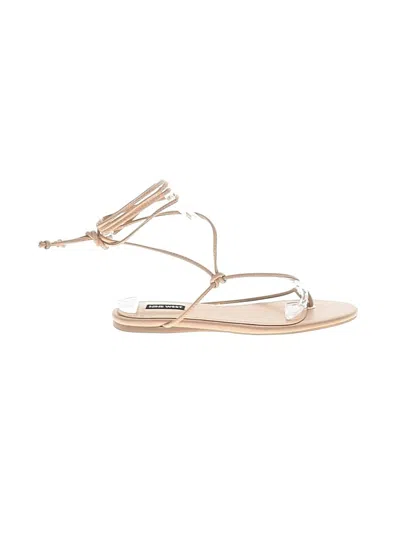 Pre-owned Nine West Sandals In Tan