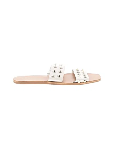 Pre-owned Nine West Sandals In White