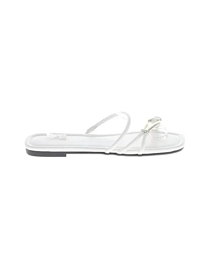Pre-owned Nine West Sandals In White