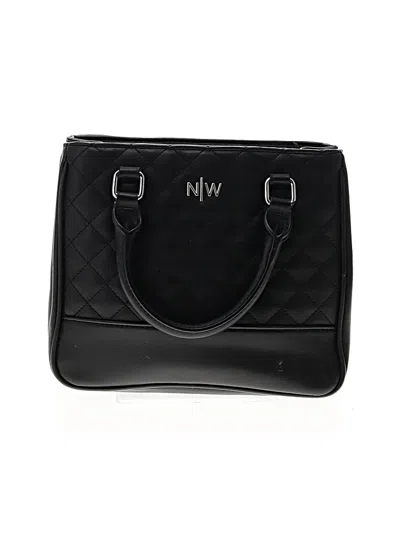 Pre-owned Nine West Satchel In Black