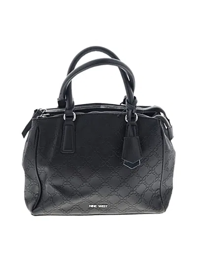 Pre-owned Nine West Satchel In Black