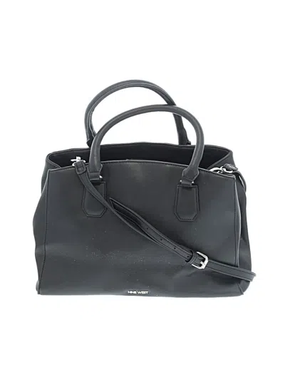 Pre-owned Nine West Satchel In Black
