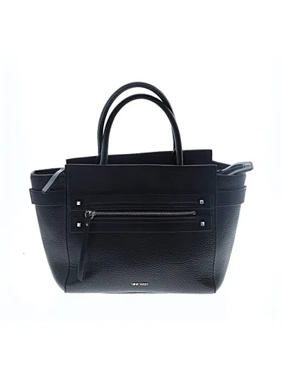 Pre-owned Nine West Satchel In Black