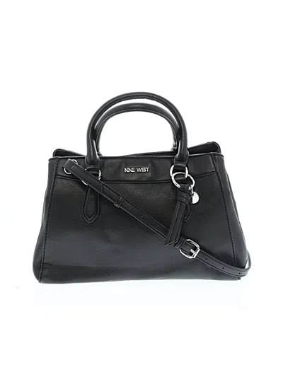 Pre-owned Nine West Satchel In Black