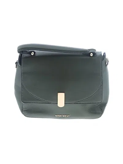 Pre-owned Nine West Satchel In Green