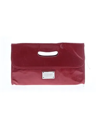 Pre-owned Nine West Satchel In Red