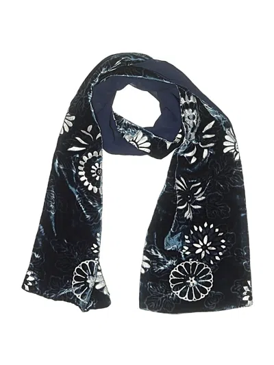 Pre-owned Nine West Scarf In Blue