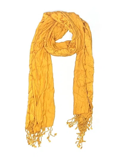 Pre-owned Nine West Scarf In Yellow