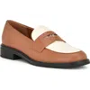 Nine West Seeme Penny Loafer In Medium Brown