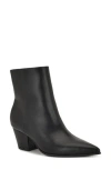 Nine West Serri Block Heel Bootie In Black