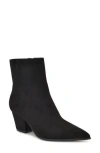 Nine West Serri Block Heel Bootie In Black