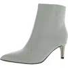 Nine West Sheeba Womens Leather Almond Toe Ankle Boots In Multi
