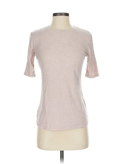 Pre-owned Nine West Short Sleeve T-shirt In Brown