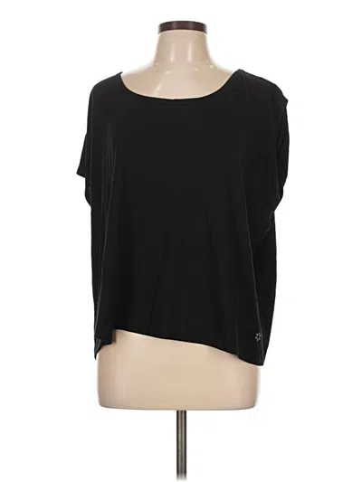Pre-owned Nine West Short Sleeve T-shirt In Black