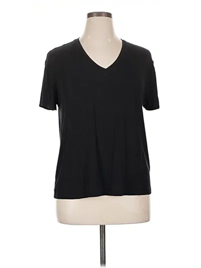 Pre-owned Nine West Short Sleeve T-shirt In Black