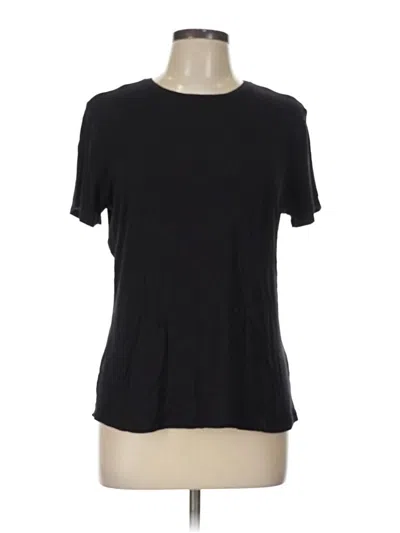 Pre-owned Nine West Short Sleeve T-shirt In Black