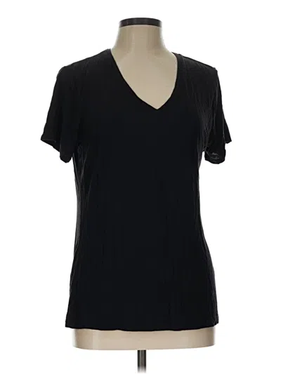 Pre-owned Nine West Short Sleeve T-shirt In Black