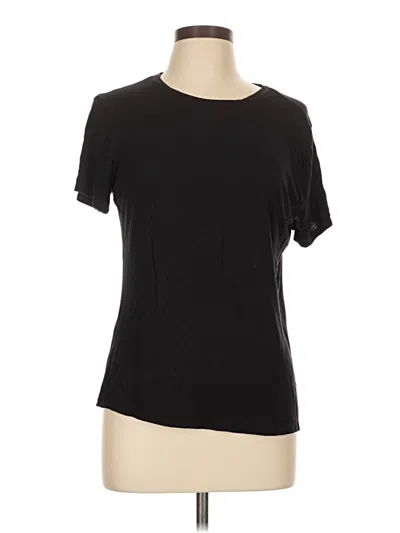 Pre-owned Nine West Short Sleeve T-shirt In Black