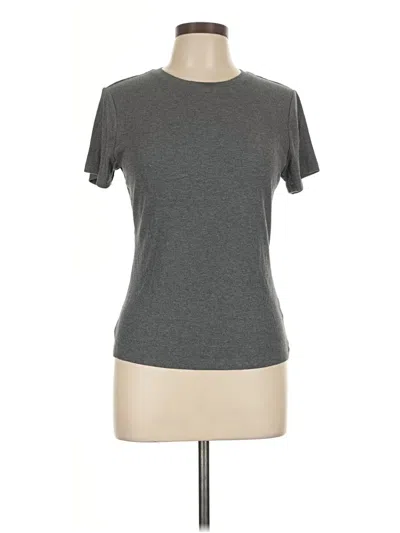 Pre-owned Nine West Short Sleeve T-shirt In Gray