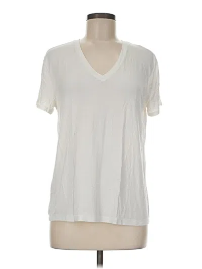 Pre-owned Nine West Short Sleeve T-shirt In Ivory