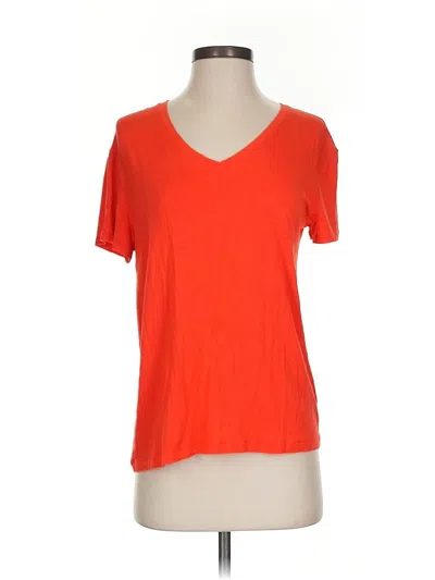 Pre-owned Nine West Short Sleeve T-shirt In Orange