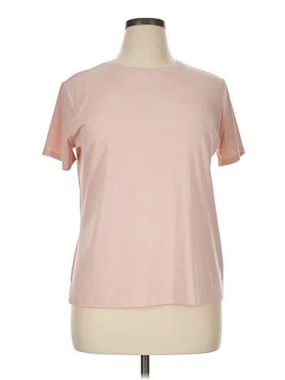 Pre-owned Nine West Short Sleeve T-shirt In Pink