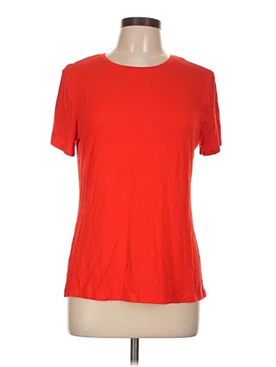 Pre-owned Nine West Short Sleeve T-shirt In Red