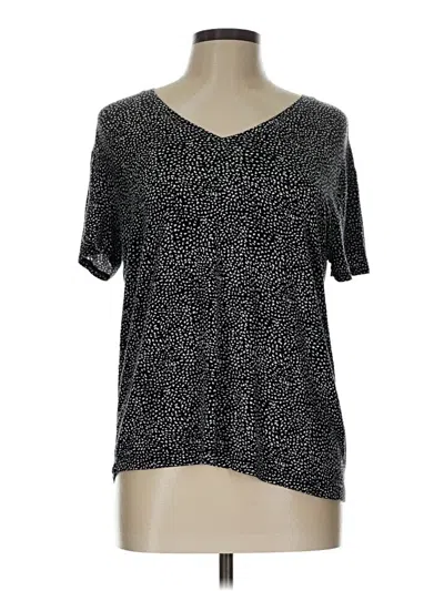 Pre-owned Nine West Short Sleeve T-shirt In Silver