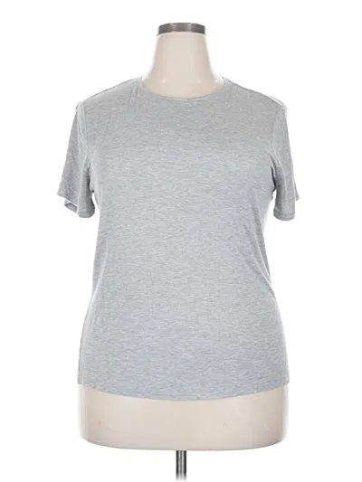Pre-owned Nine West Short Sleeve T-shirt In Silver
