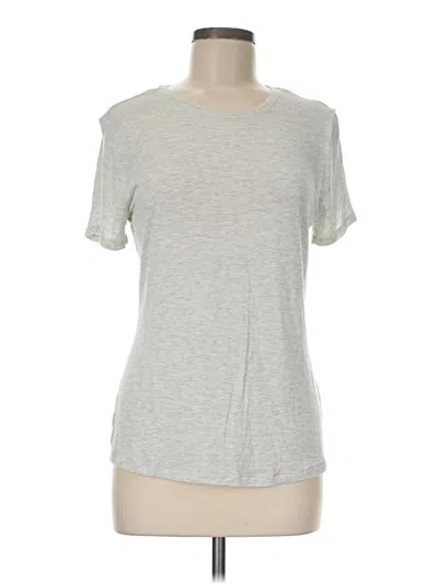 Pre-owned Nine West Short Sleeve T-shirt In Silver