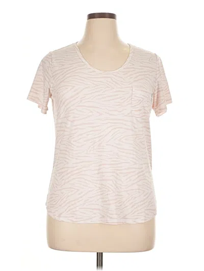 Pre-owned Nine West Short Sleeve T-shirt In White